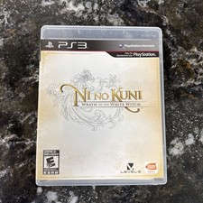 Ni No Kuni: Wrath of the White Witch PS3, 2013 CIB Complete Tested