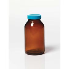 Wide Mouth Packer Bottle, 500Ml, Pk12,  3Ude6