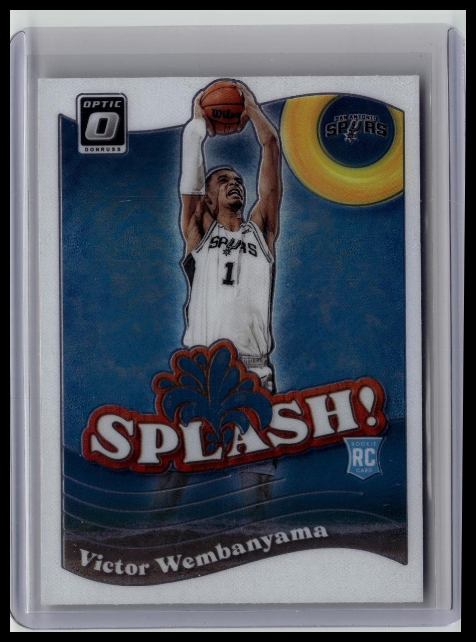 2023-24 Donruss Optic #6 Victor Wembanyama Splash Holo