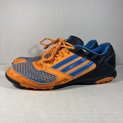 Adidas Men s 10 FreeFootball X-ITE Indoor Turf Soccer Shoes Blue Orange G61879