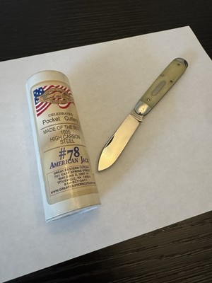 Great Eastern Cutlery #78 American Jack Smooth White Bone