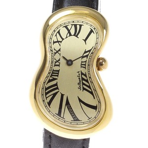SALVADOR DALI soft watch 92011 gold Dial Quartz Ladies Watch_825649 Exaequo Salvador Dali Softwatch Vintage Watch in Gold  main image 3
