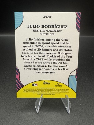 2025 Topps Series 2 Summer Superstars SS-37 Julio Rodríguez