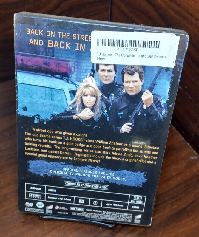 (未使用･未開封品)Tj Hooker: Complete First &amp; Second Seasons [DVD] Amazon.com: T.J. Hooker: The Complete First and Second