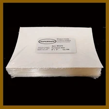 Supersafe Museum Grade Currency Sleeves 8 x 5 #MG470 (No Banknote) Qty 100