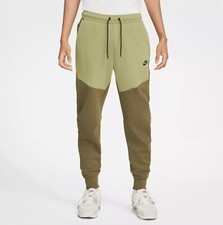 Image of NIKE TECH FLEECE JOGGER PANT MEN'S UK M 'OLIVE ALLIGATOR' - CU4495 222