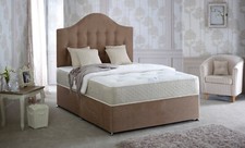 Pocket sprung mattress divan bed set.Storage drawers,base