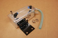 New Catch Can Oil Coolant Blow-by Pcv Square Aluminum Reservoir Tank Universal New Catch Can Oil Coolant Blow-by Pcv Square Aluminum Reservoir Tank Universal