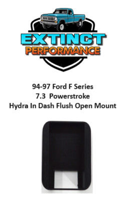 1994.5-1997 OBS Ford F Series 7.3 Powerstroke Hydra In-Dash Flush Mount 
