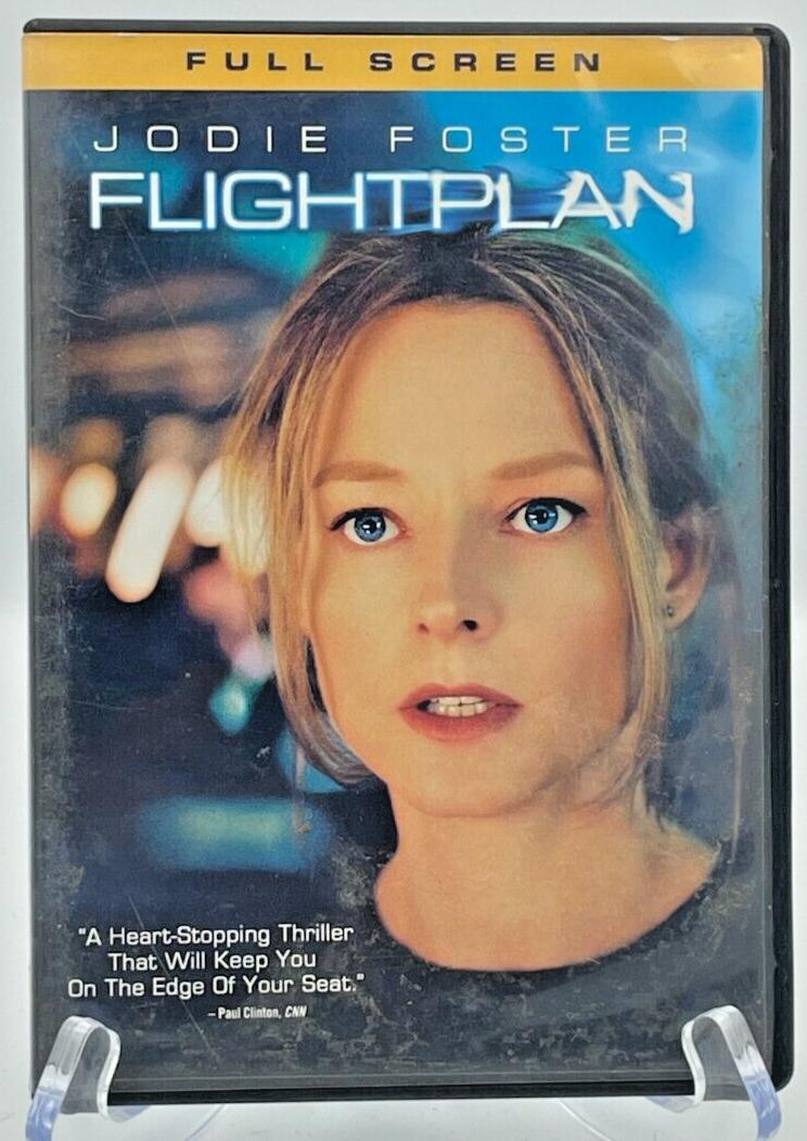 Flightplan Full Screen Edition DVD VG Jodie Foster