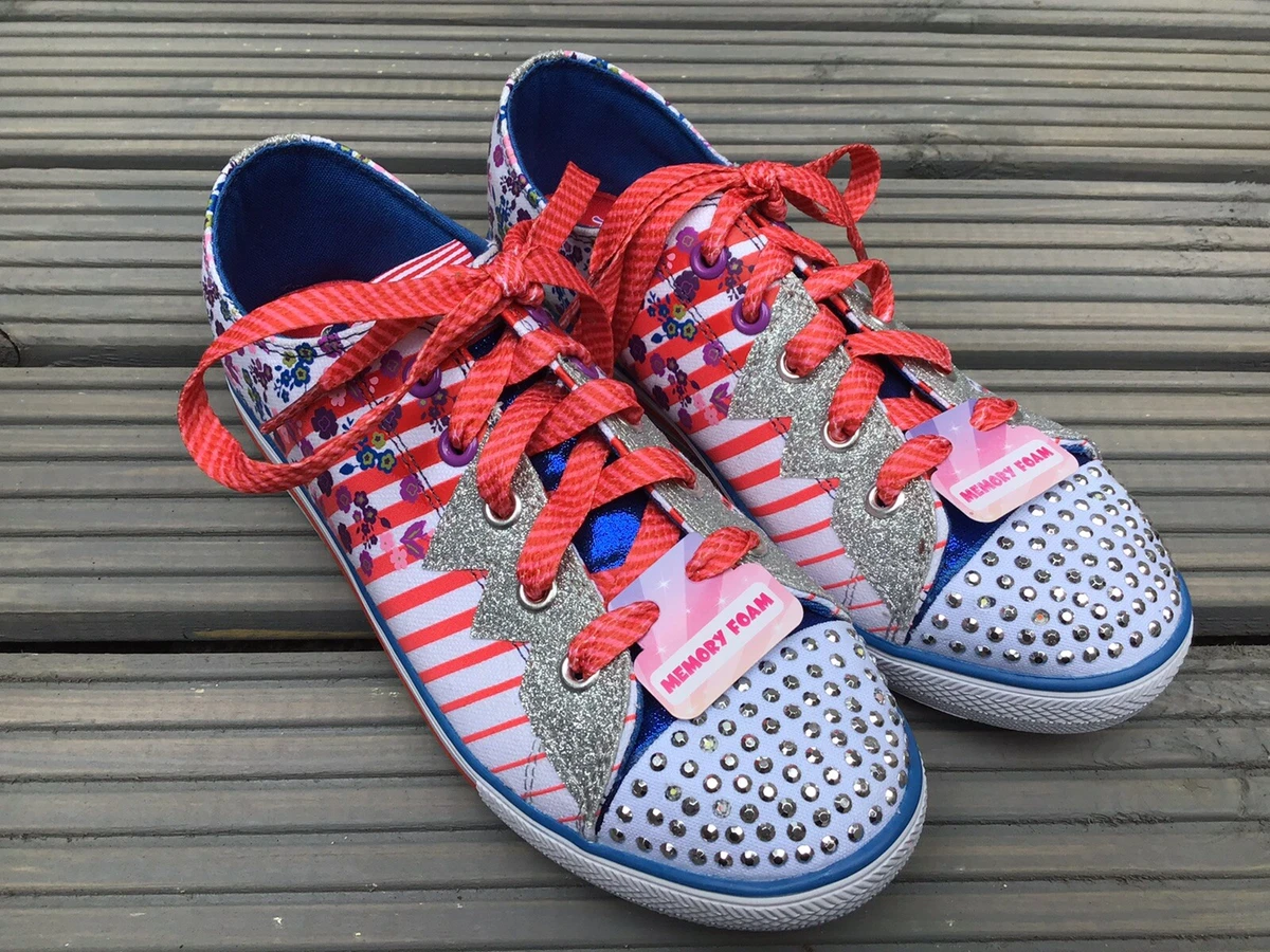 Skechers twinkle toes memory clearance foam