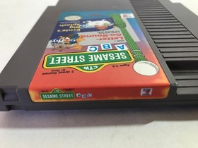 Sesame Street ABC 2 Games in One (NES Nintendo Entertainment System, 1989)
