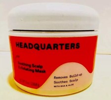 Headquarters Soothing Scalp Exfoliating Mask for Dry Scalp Hair 8 oz