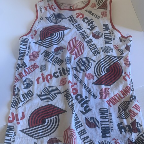 Blazers All Over Print Tank Top Youth S(8) - Picture 2 of 5