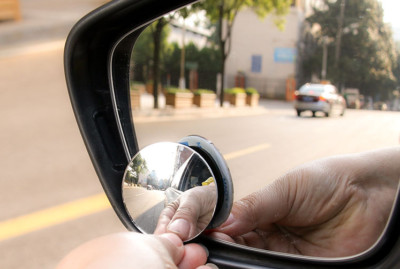 2 x TOTEN WINKEL VERSTELLBAR RÜCKSPIEGEL ABSCHLEPPEN FAHREN AUTO VAN SELBSTKLEBEND