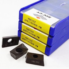 10pcs APKT160408-PM YBC302 ZCC Cutting Tools CNC blade Carbide Inserts Original