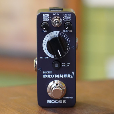 Mooer Micro Drummer II Drum Machine Pedaleffektor
