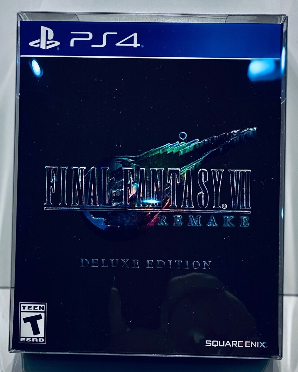 1 Box Protector For FINAL FANTASY VII REMAKE DELUXE EDITION 1 Box Protector For FINAL FANTASY VII REMAKE DELUXE EDITION