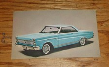 Original 1965 Mercury Comet Caliente 2-door Hardtop Postcard 65 Original 1965 Mercury Comet Caliente 2-door Hardtop Postcard 65