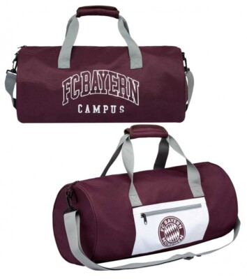 FC Bayern München Sporttasche - Campus - Tasche bordeaux Umhängetasche FCB