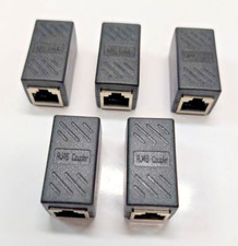 5 pcs RJ45 Inline Coupler Cat7 Cat6 Cat5e Cat5 Ethernet LAN Network Adapter Lot