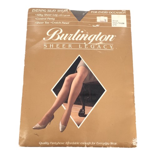 Vintage Burlington PANTYHOSE Medium 