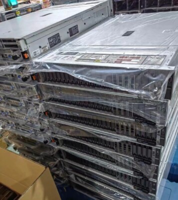 Dell Server R7525 8x NVMe+16xSAS, 2x AMD 7542/7H12 CPU, H345 RAID, OCP 57412