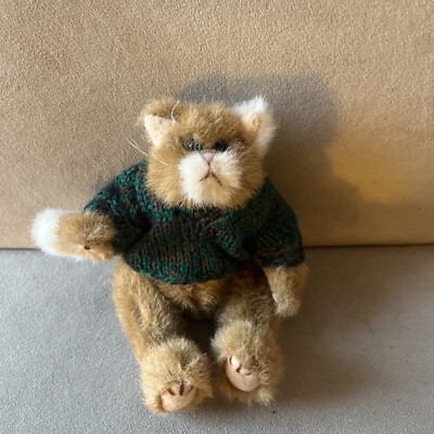 VTG 1993 - TY Beanie Baby Attic Treasures -Purrcy The Cat W/2nd Gen Tush Tag VGC