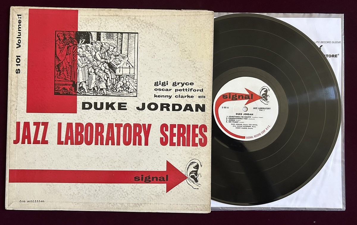 Duke Jordan - Jazz Laboratory 1957 Signal Records 2nd Press Rare 