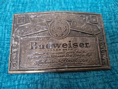 BUDWEISER Gürtelschnalle