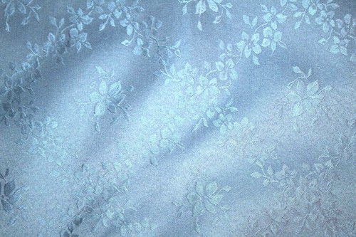 Essential Home Blue Floral Flowers Stiff Placemat - Picture 3 of 3