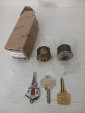 Baldwin Hardware 8031.003.KD12 INSIDE & Outside Cylinder Assembly  3 keys