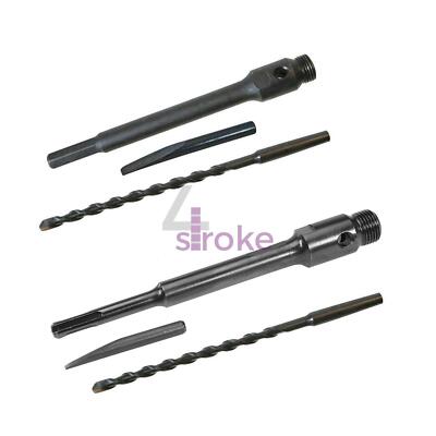 New 65mm x 150mm Diamond Core Hole Saw with Hex Arbor /& Pilot Hole Drill Brick