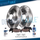 Rear Brake Rotors Ceramic and Brake Pads w/ Hardware for Kia Spectra Spectra5