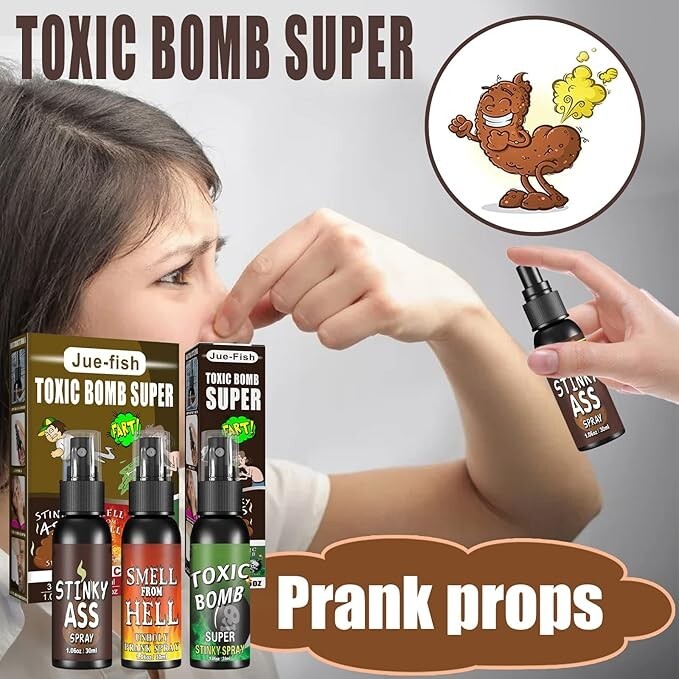 Liquid Fart Spray Stink Bomb Gag Prank Toy Joke
