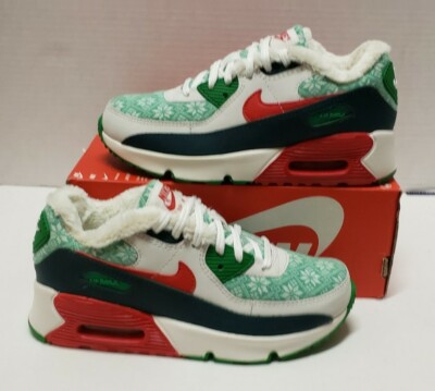 nike air max 90 christmas sweater casual shoes