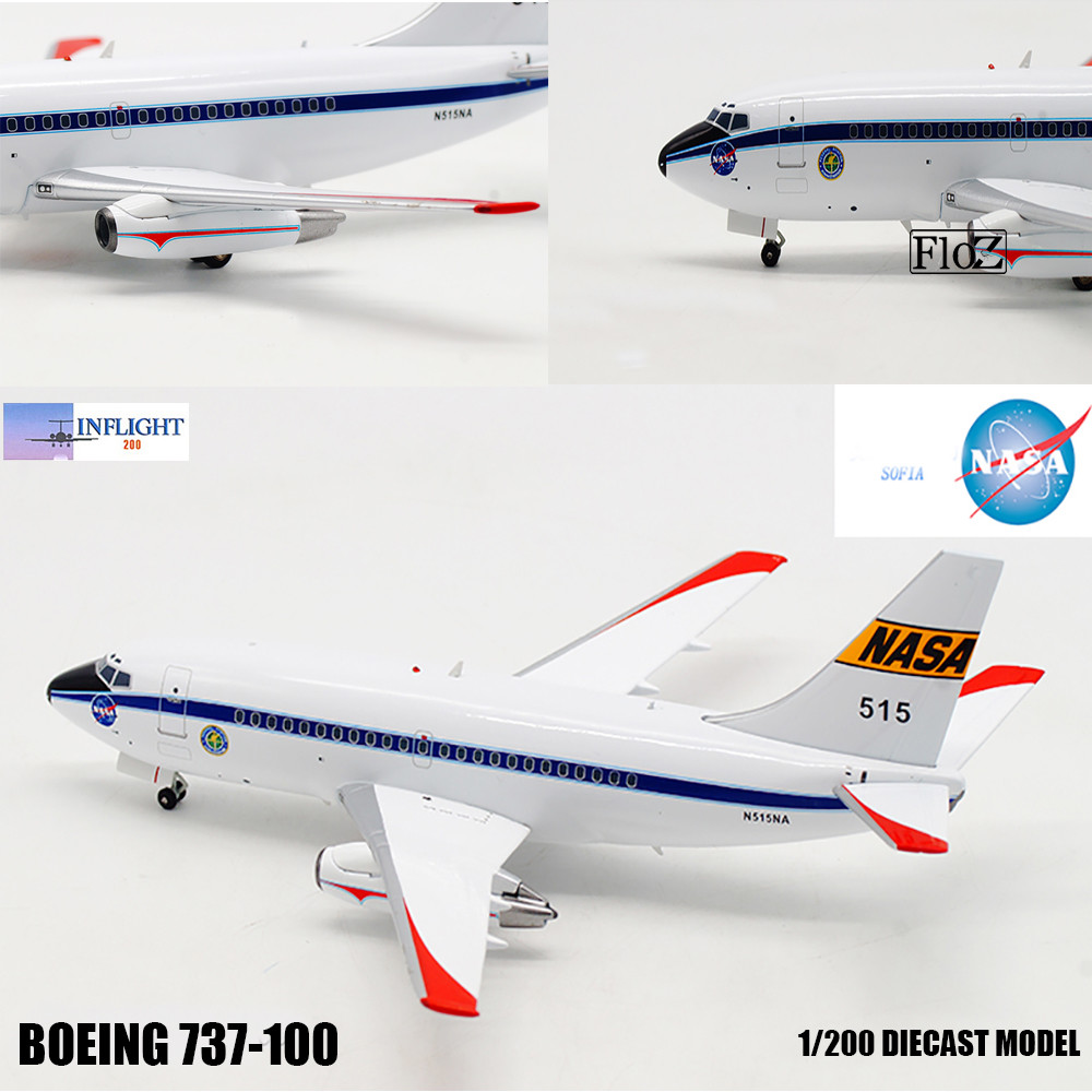 Inflight200 NASA BOEING 737-100 1 200 DIECAST MODEL Aircraft Plane Inflight200 NASA BOEING 737-100 1 200 DIECAST MODEL Aircraft Plane