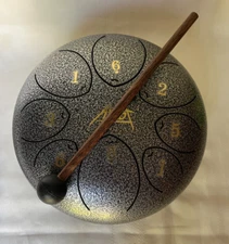 STEEL TONGUE DRUM ~ 8" KEY 8" TANK DRUM ~ C Key PERCUSSION STEEL DRUM ~ READ