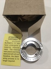 🇺🇸NEW BURNDY U32XRTWE Die R5185A 350 FLEX INDEX L80 BLACK Stainless Steel 🇺🇸