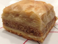 Organic Large Baklava with Walnut & Bee Honey! Unique Quality 6LB 24 big Pieces