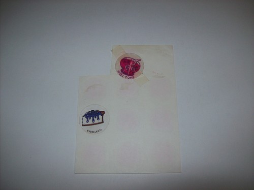 Vintage Scratch Sniff Trend Stickers, Grape Stuff Jelly Stinky +Bonus, *Matte - Picture 7 of 9