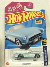 Hot Wheels 1956 Corvette Barbie the Movie HW Screen Time New for 2023