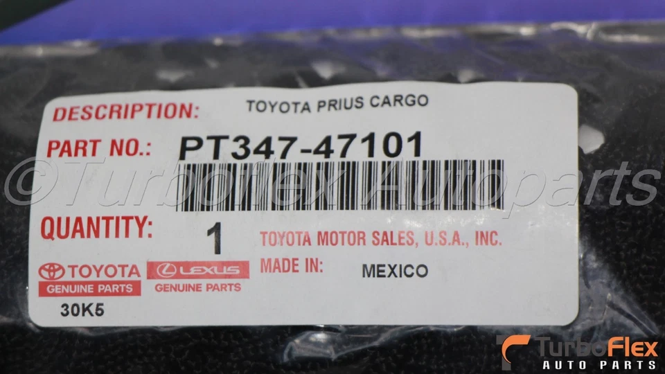 Toyota Prius & Prius Plug-In 2010-2015 Genuine Cargo Net PT347-47101 Foto 2 de 3