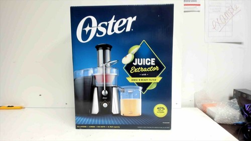 Oster JusSimple 2-Speed Easy Clean Juice Extractor FPSTJE9010-000,  Black/Silver | eBay