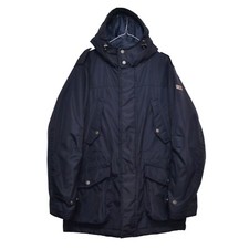 Napapijri Men  s Blue Navy Multi-Pocket Parka Jacket Size L