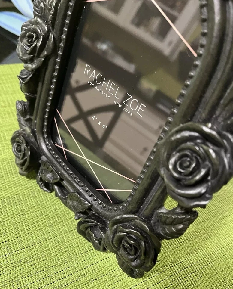 Gothic Black Roses Picture Frame 3D For Photo 4”x6” - Image 4 of 4