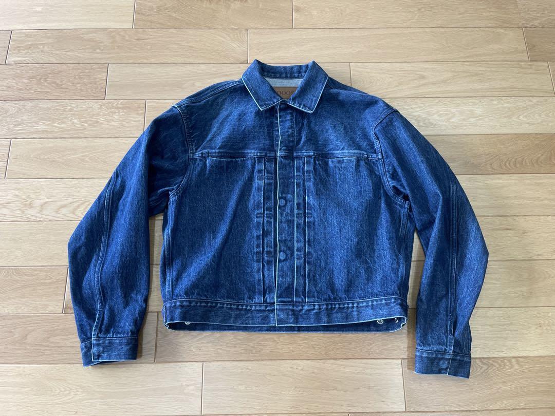 THOUSANDS INVISIBLE PLEATED DENIM JACKET size M | eBay
