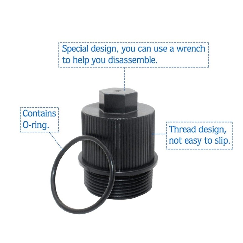 Pentair Ablassstopfen-Set Ersatzteil Für Pool- Und Spa-Filter – Passt Auf Clean & Clear Plus Und FNS Plus/Quad Modelle