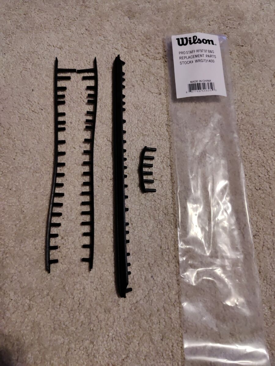 New headguard/grommet set 2016-2019 V11 V12 Wilson Pro Staff New headguard/grommet set 2016-2019 V11 V12 Wilson Pro Staff