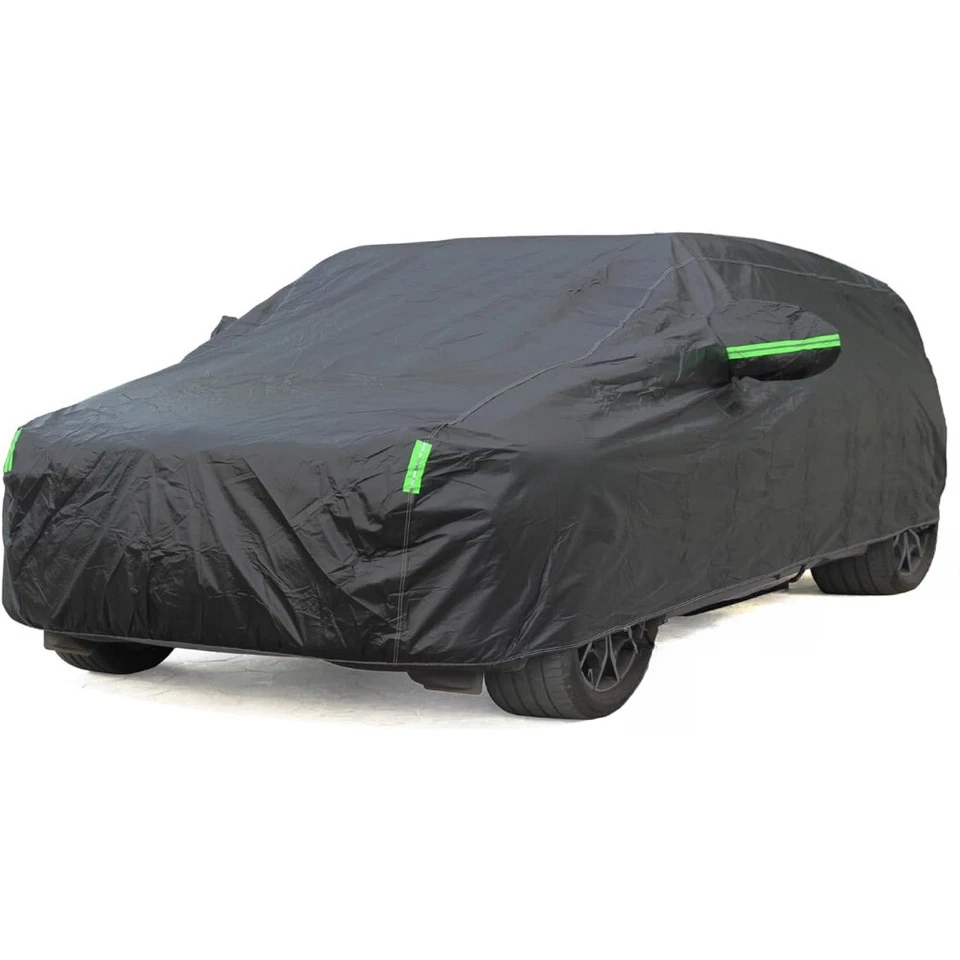 Waterproof 6 Layer Car Cover Heavy Duty Cotton Lined UV Protection - S M XL XXL - Image 2 of 4